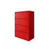 Hirsh 36 in W Commercial Lateral, Lava Red 24255
